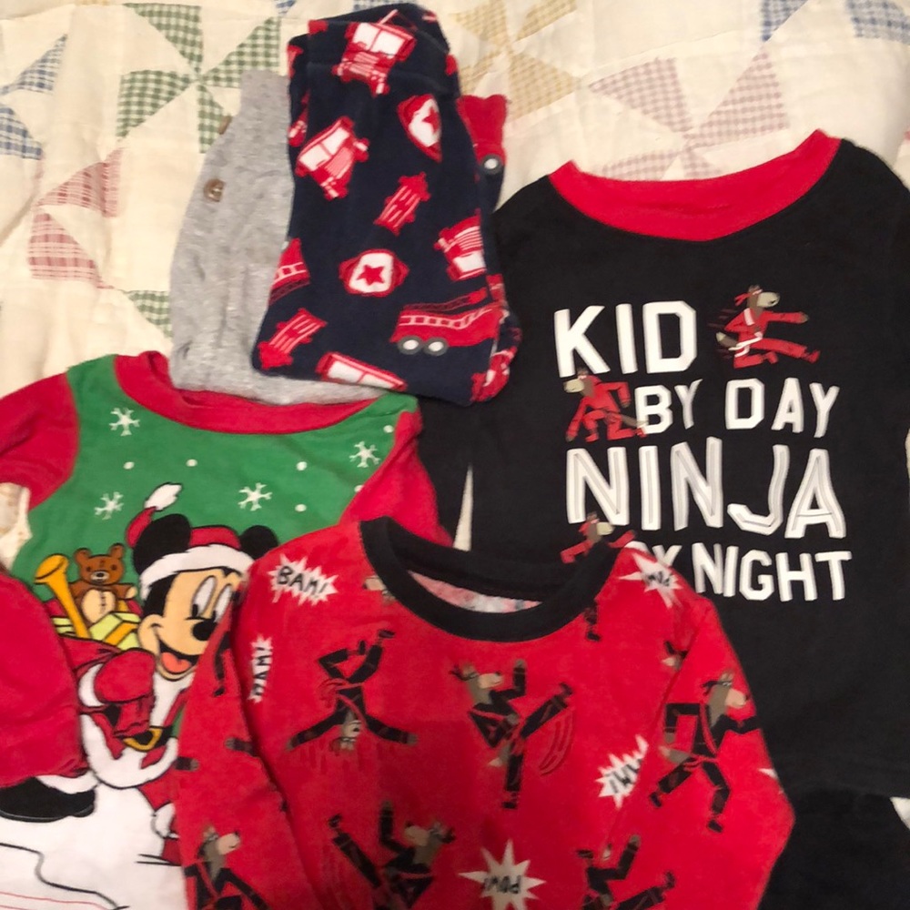 Carters pajama sets plus a couple extra pants